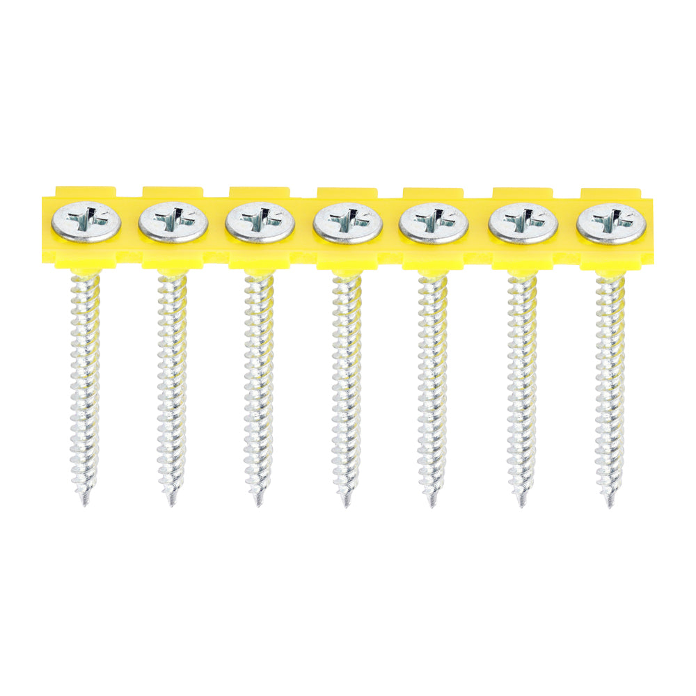 Collated Drywall Screws - PH - Bugle - Fine Thread - Zinc | 3.5 x 42 product image