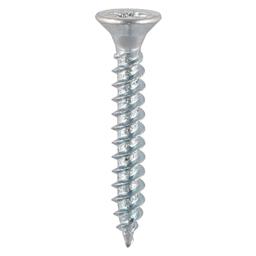 Twin-Thread Woodscrews - PZ - Double Countersunk - Zinc | 10 x 3 product image