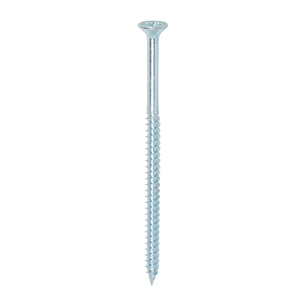 Twin-Threaded Woodscrews - PZ - Double Countersunk - Zinc | 12 x 4 product image