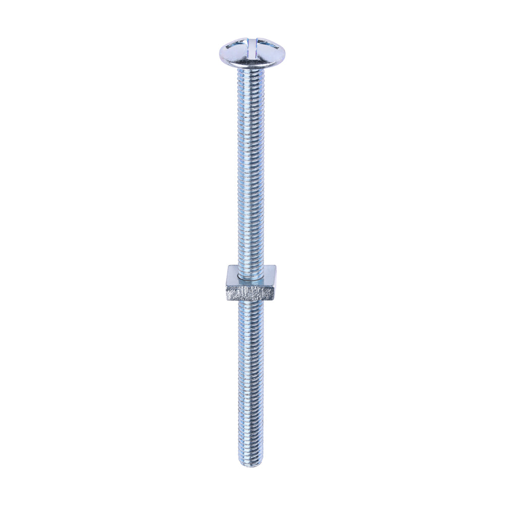 Roofing Bolts with Square Nuts - Zinc | M6 x 100 product image
