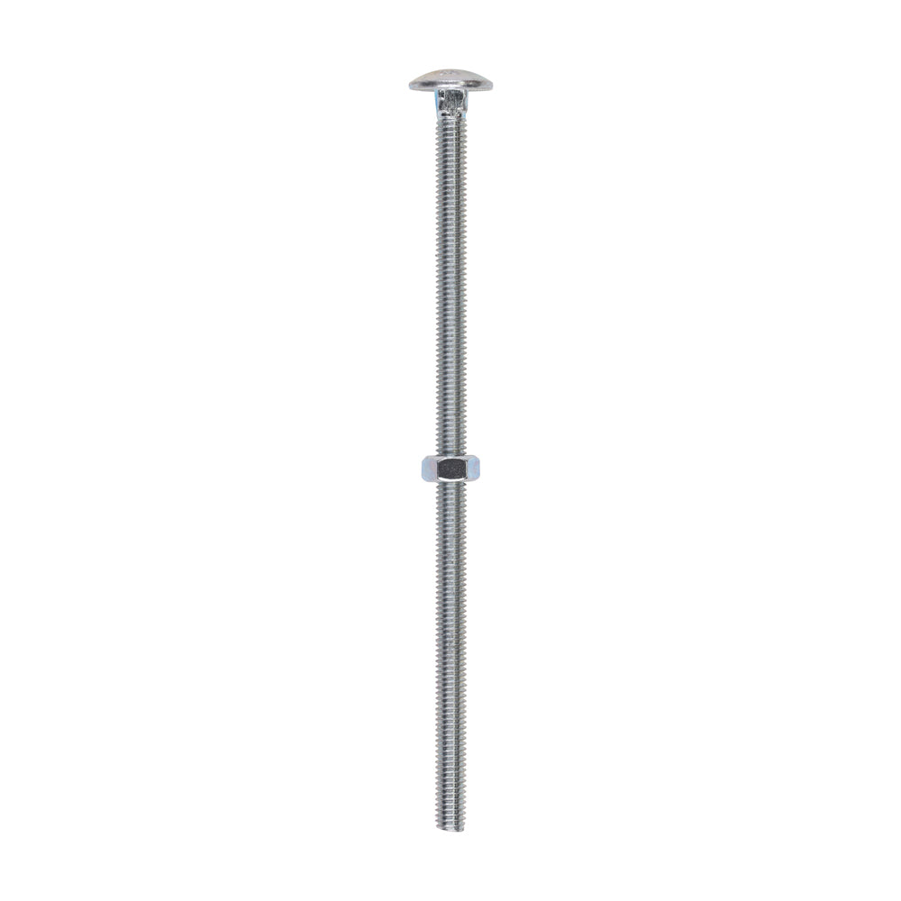 Carriage Bolts & Hex Nuts - Zinc | M6 x 140 product image