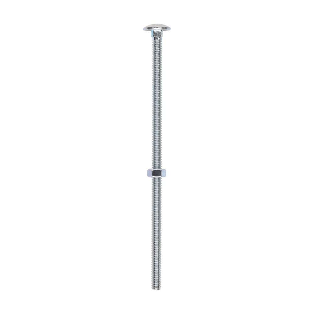 Carriage Bolts & Hex Nuts - Zinc | M6 x 150 product image