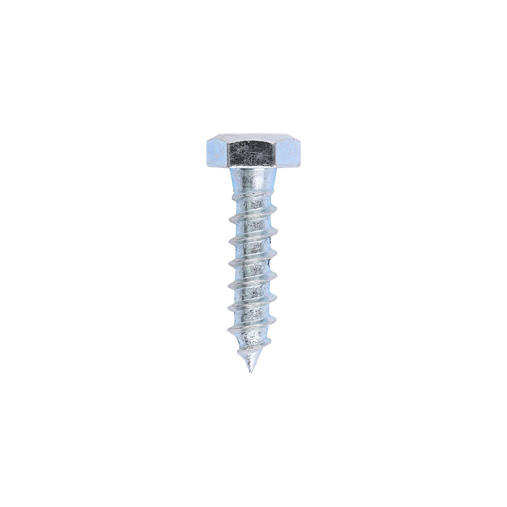 Coach Screws - Hex - Zinc | 6.0 x 25 product image