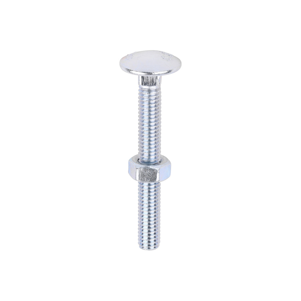 Carriage Bolts & Hex Nuts - Zinc | M6 x 50 product image