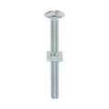 Roofing Bolts with Square Nuts - Zinc | M6 x 60 product image