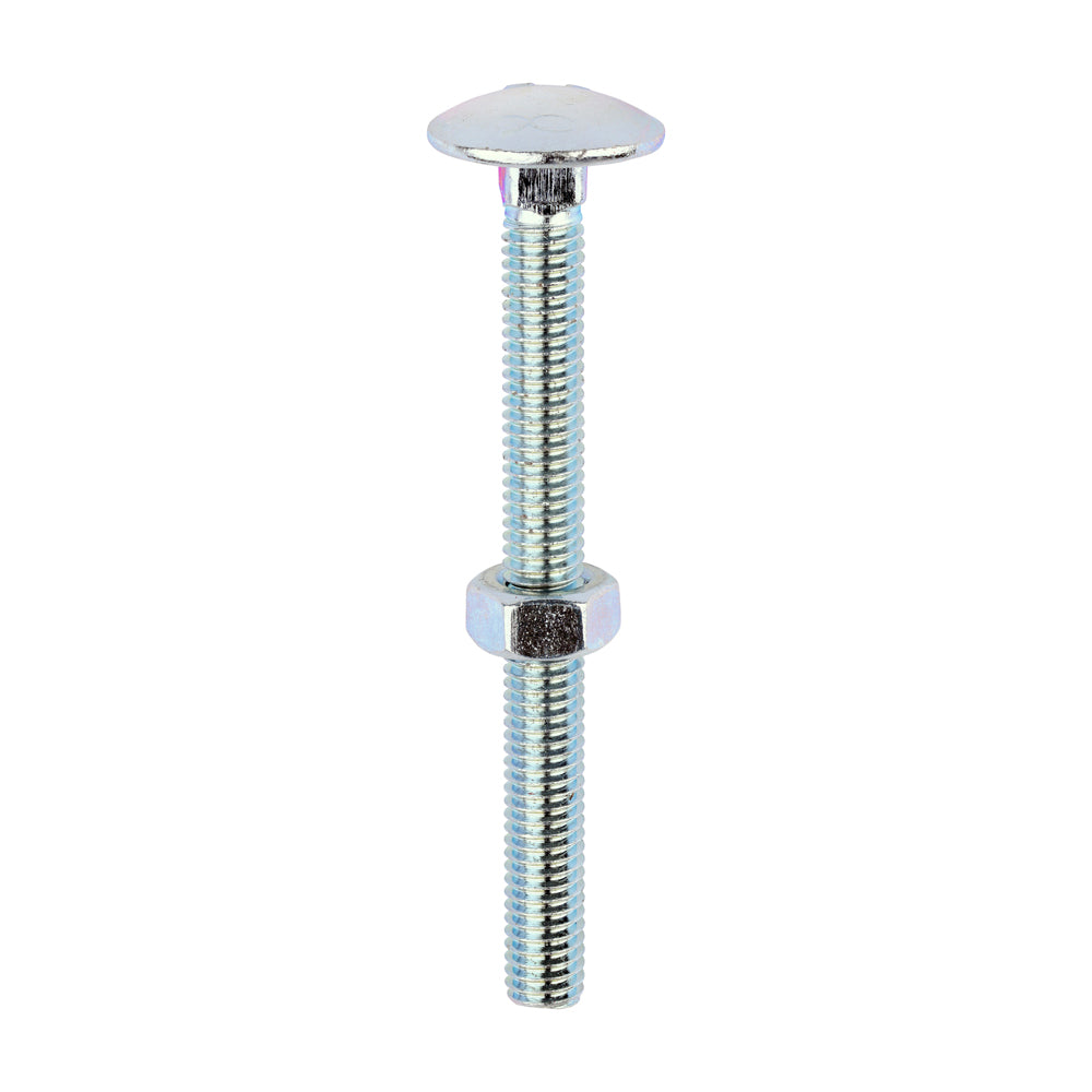 Carriage Bolts & Hex Nuts - Zinc | M6 x 65 product image