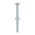 Roofing Bolts with Square Nuts - Zinc | M6 x 70 product image