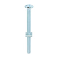 Roofing Bolts with Square Nuts - Zinc | M6 x 80 product image