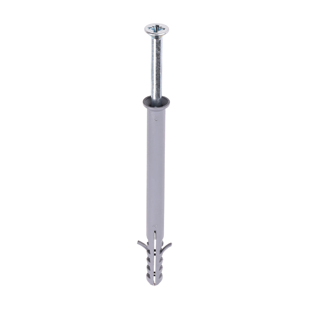 Nylon Frame Fixing - PZ - Zinc | 8.0 x 100 product image