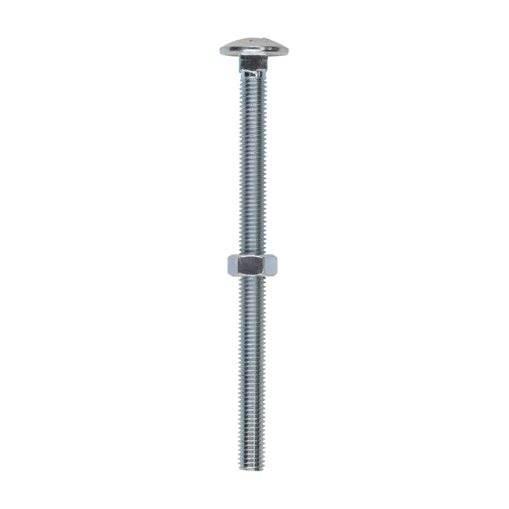 Carriage Bolts & Hex Nuts - Zinc | M8 x 120 product image