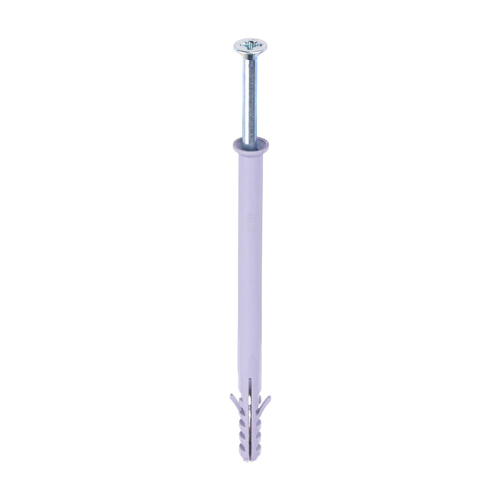 Nylon Frame Fixing - PZ - Zinc | 8.0 x 120 product image