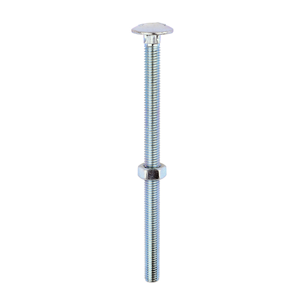 Carriage Bolts & Hex Nuts - Zinc | M8 x 130 product image