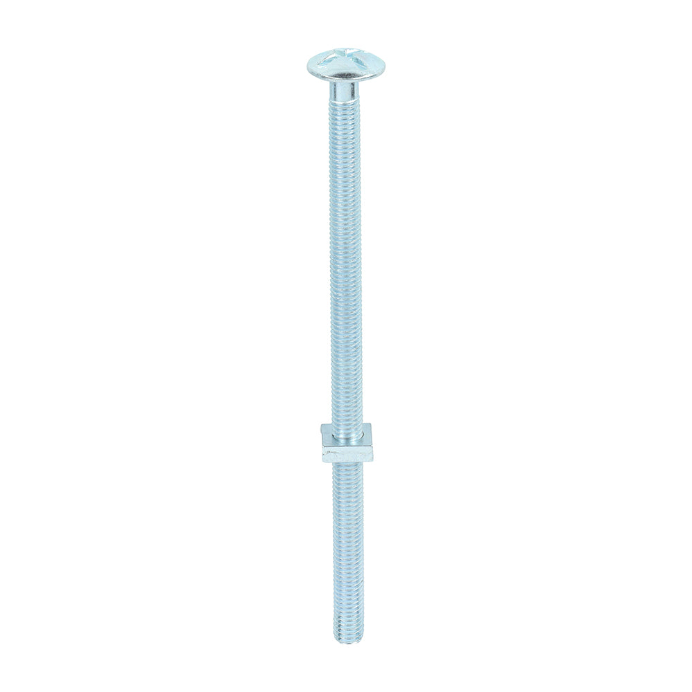 Roofing Bolts with Square Nuts - Zinc | M8 x 160 product image