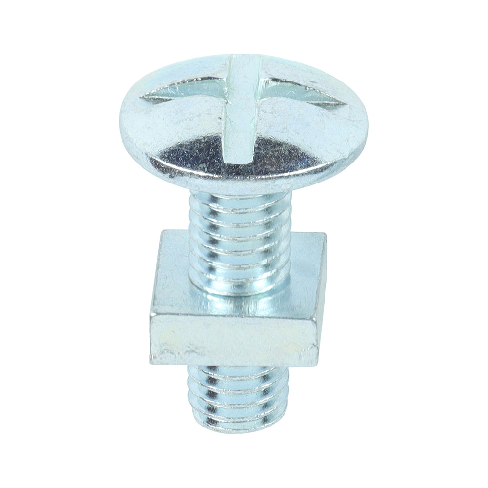 Roofing Bolts with Square Nuts - Zinc | M8 x 25 product image