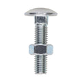 Carriage Bolts & Hex Nuts - Zinc | M8 x 35 product image