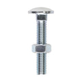 Carriage Bolts & Hex Nuts - Zinc | M8 x 45 product image