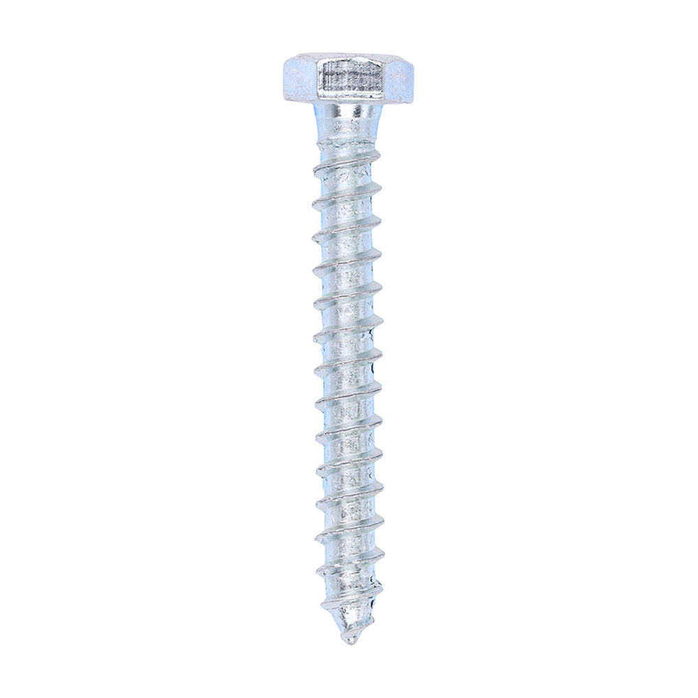 Coach Screws - Hex - Zinc | 8.0 x 60 product image