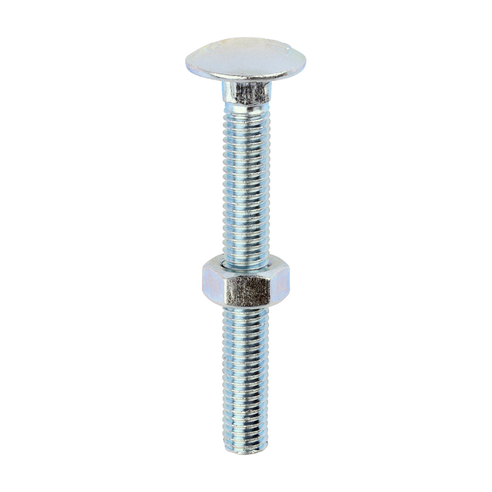 Carriage Bolts & Hex Nuts - Zinc | M8 x 65 product image