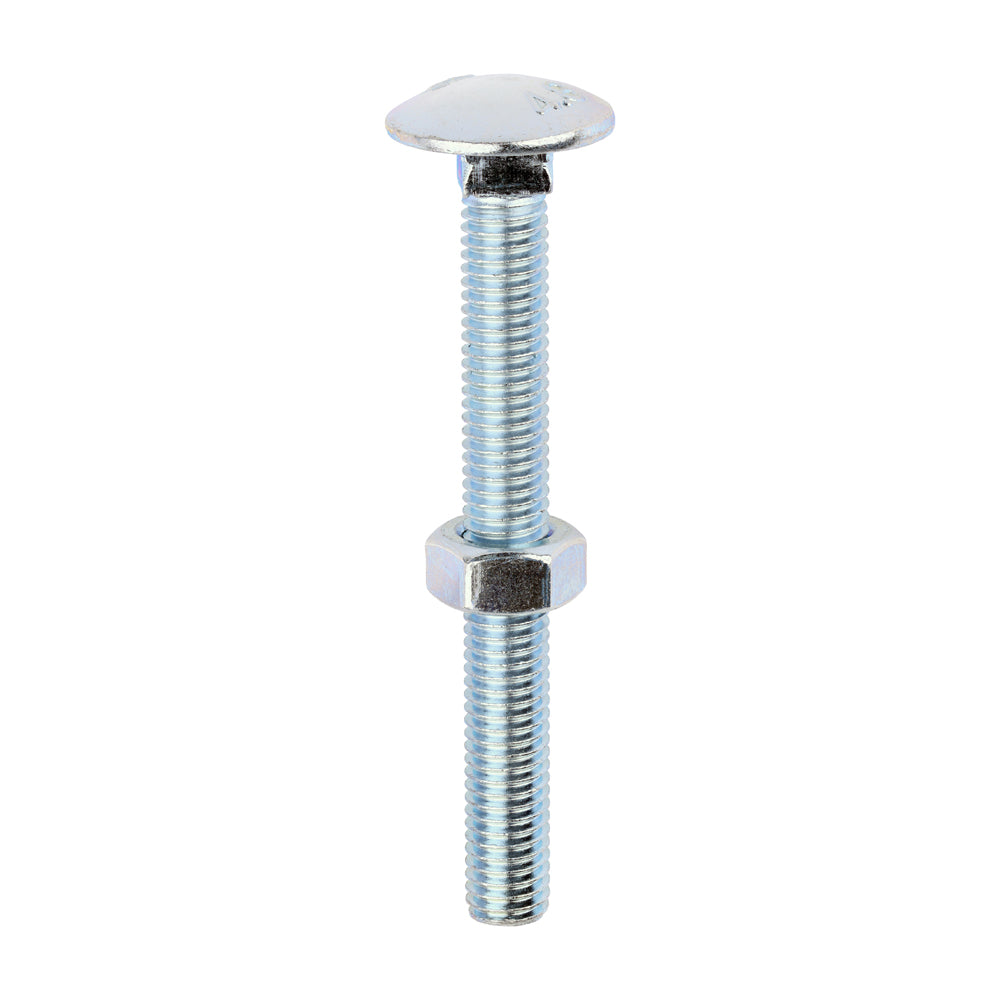Carriage Bolts & Hex Nuts - Zinc | M8 x 75 product image