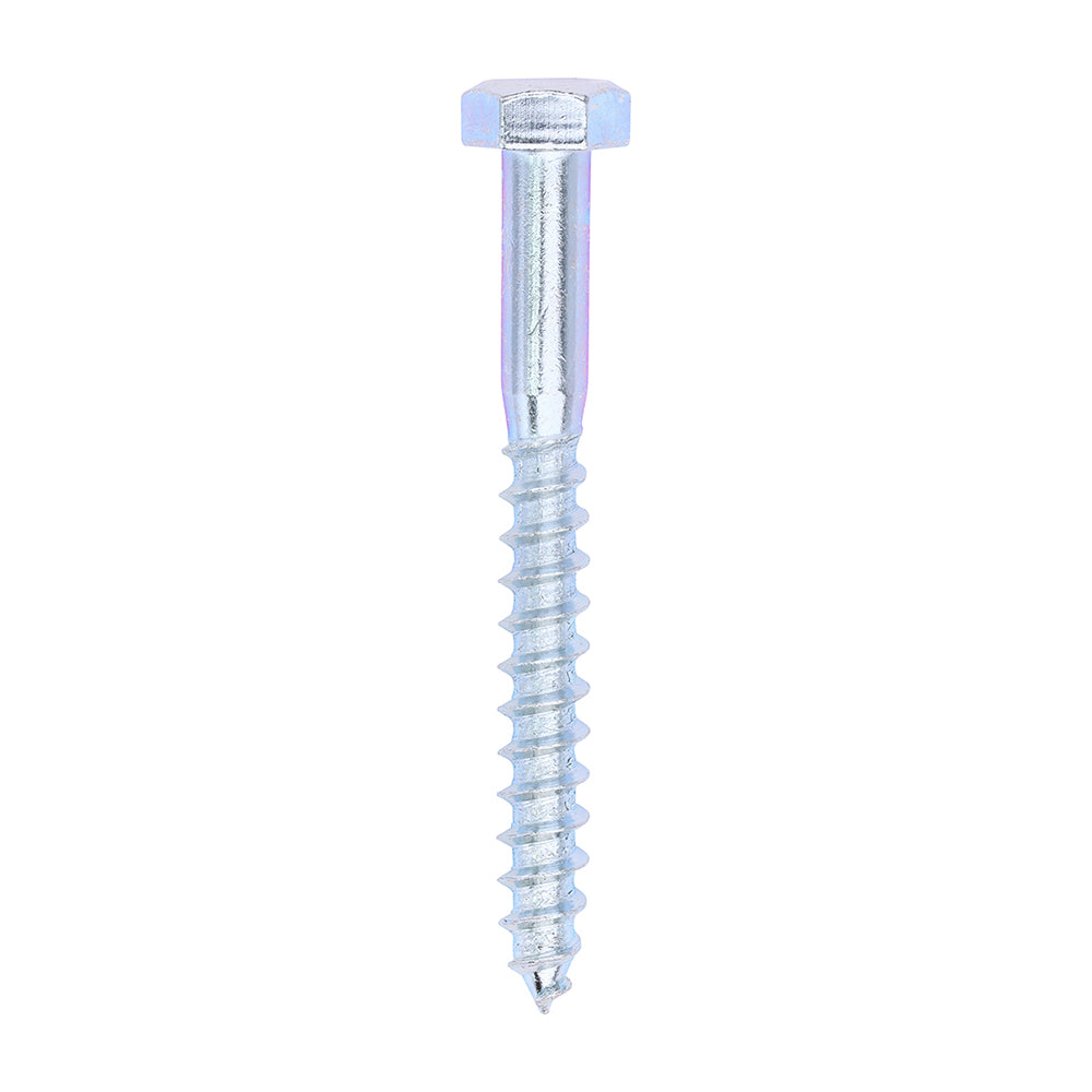 Coach Screws - Hex - Zinc | 8.0 x 75 product image