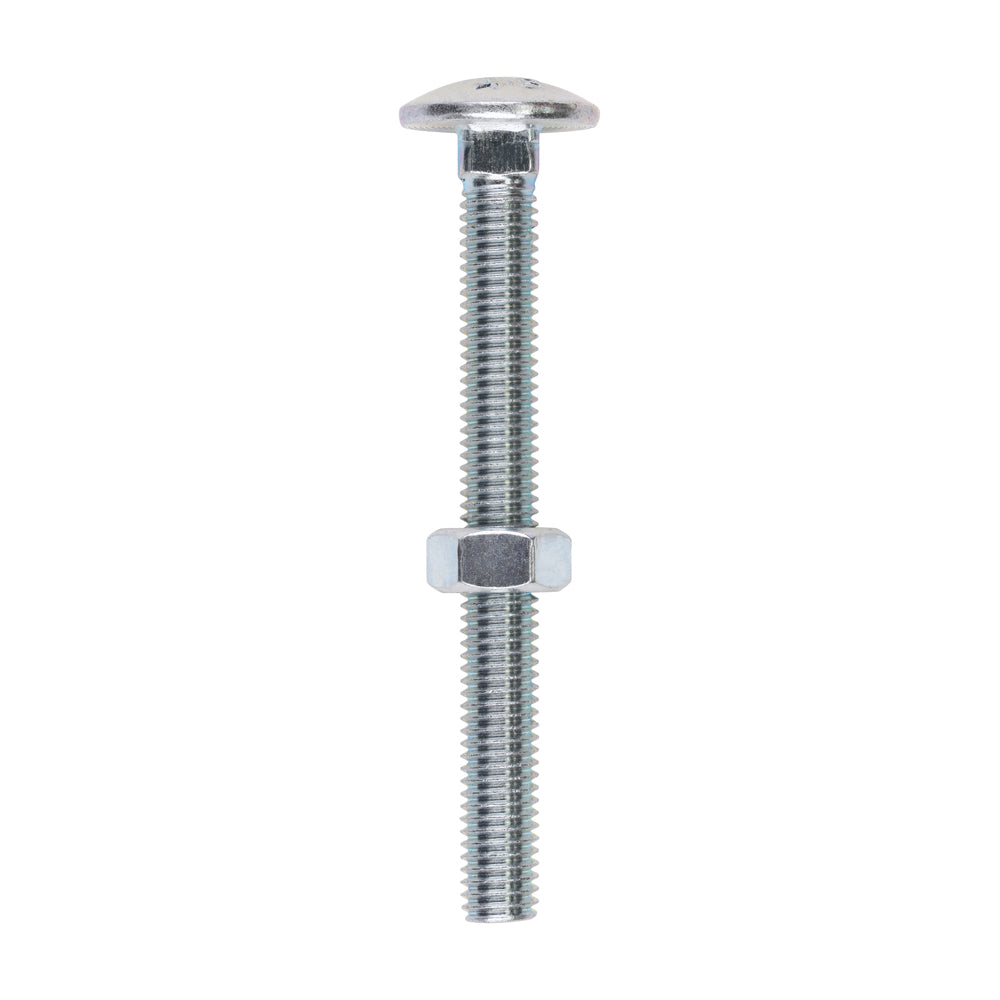 Carriage Bolts & Hex Nuts - Zinc | M8 x 80 product image