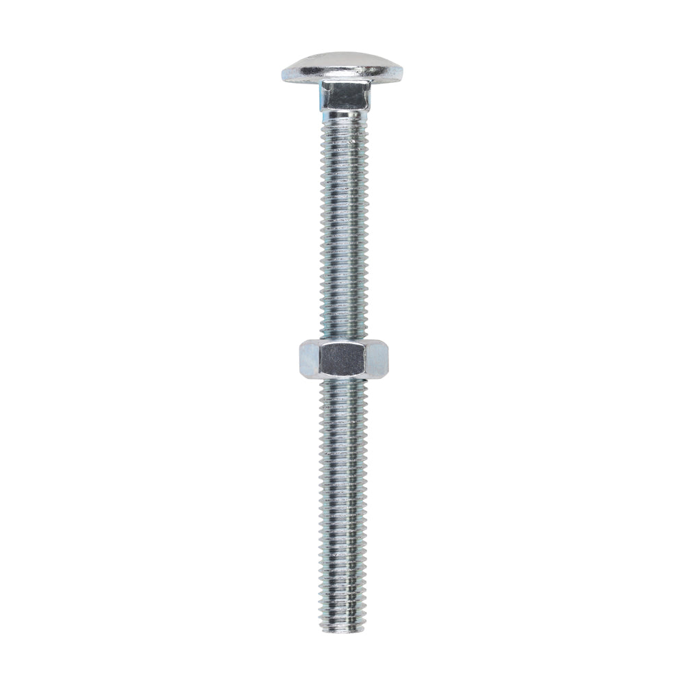 Carriage Bolts & Hex Nuts - Zinc | M8 x 90 product image