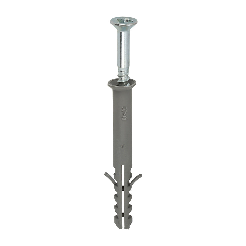 Nylon Frame Fixing - PZ - Zinc | 10.0 x 80 product image