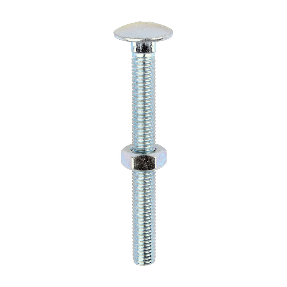 Carriage Bolts & Hex Nuts - Zinc | M10 x 100 | Box product image