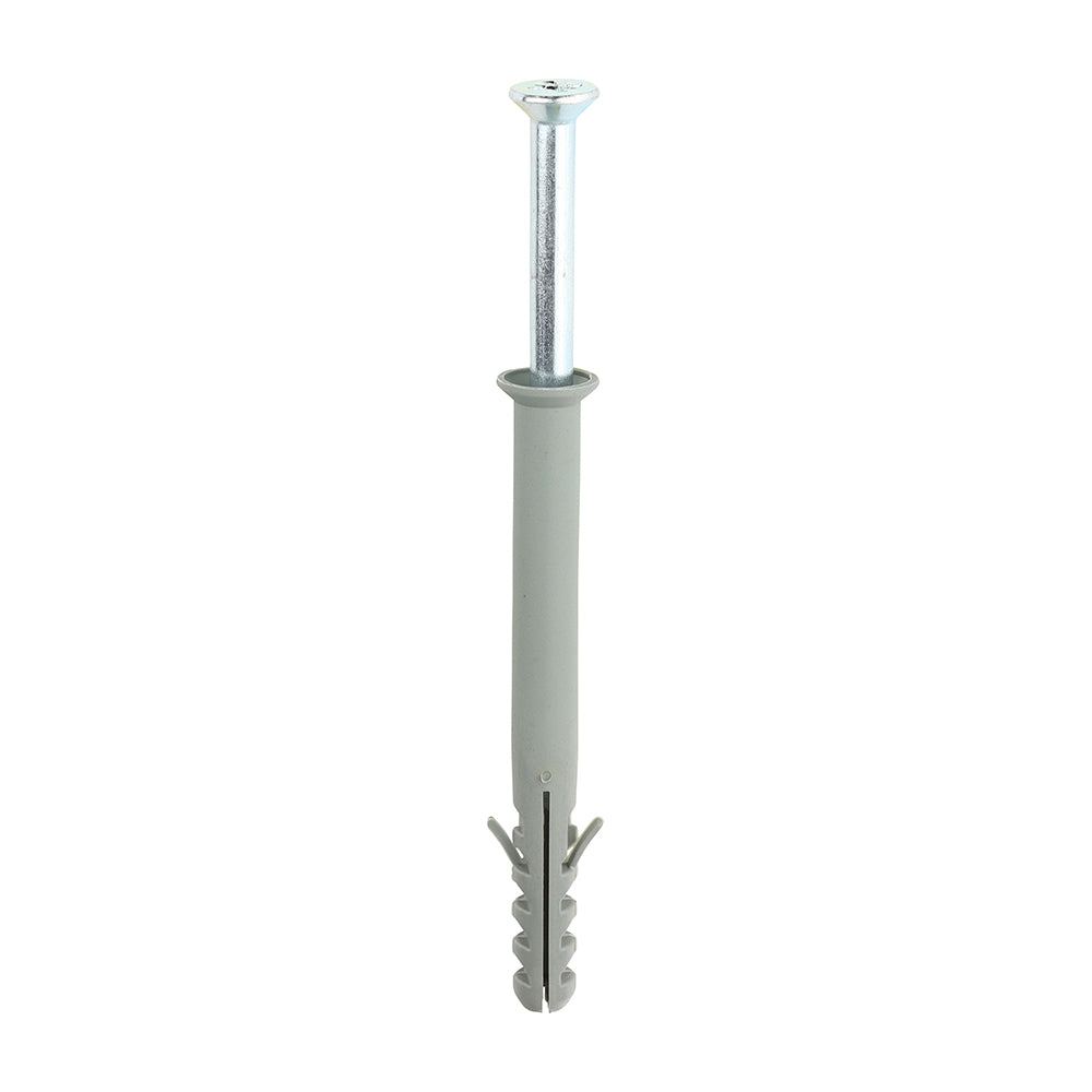 Nylon Frame Fixing - PZ - Zinc | 10.0 x 100 product image