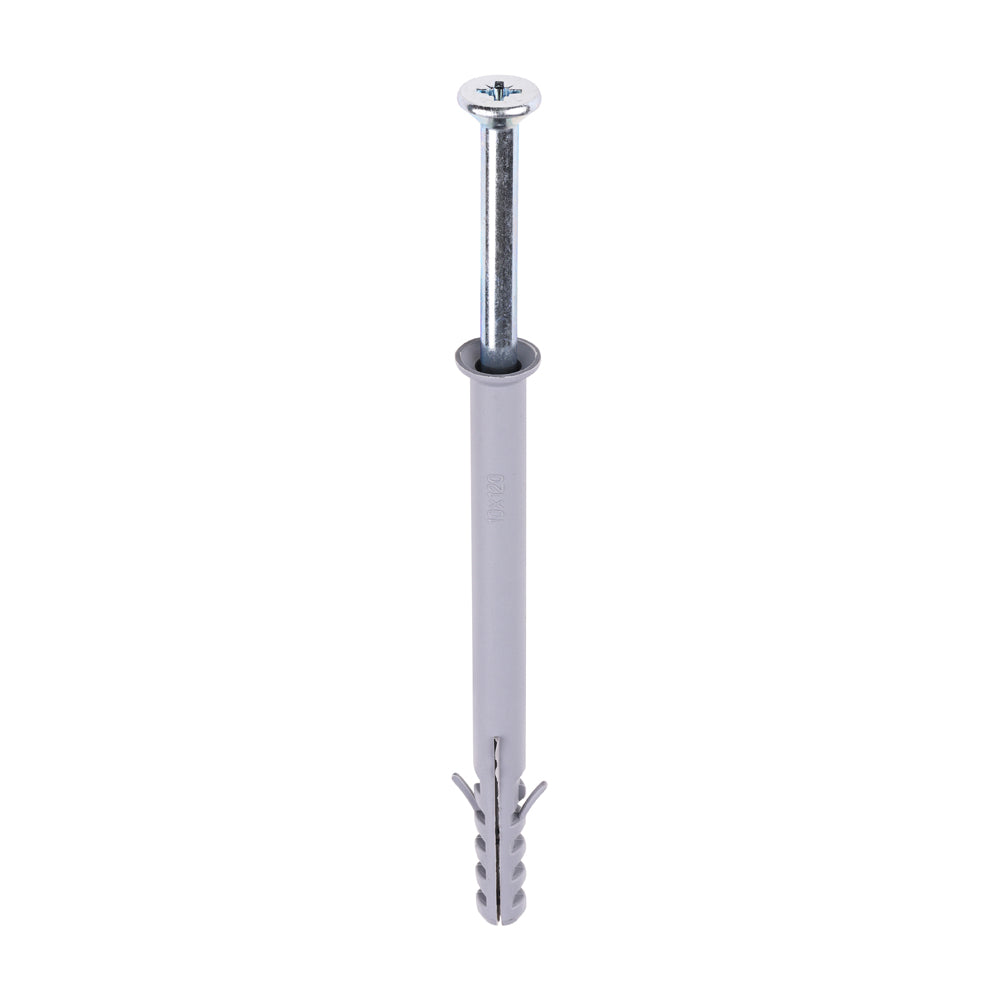 Nylon Frame Fixing - PZ - Zinc | 10.0 x 120 product image