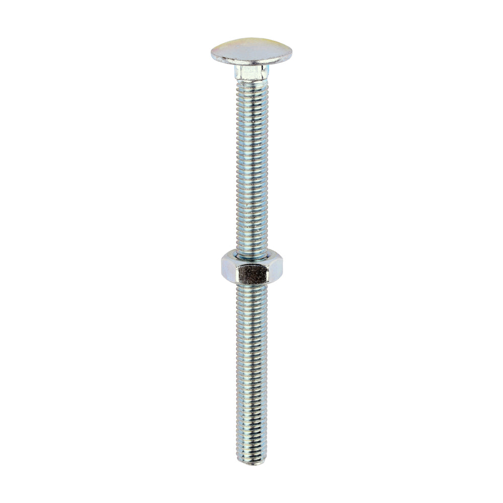 Carriage Bolts & Hex Nuts - Zinc | M10 x 130 | Box product image