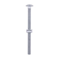Carriage Bolts Hex Nuts & Form A Washers - Dome - Exterior - Silver | M10 x 150 product image