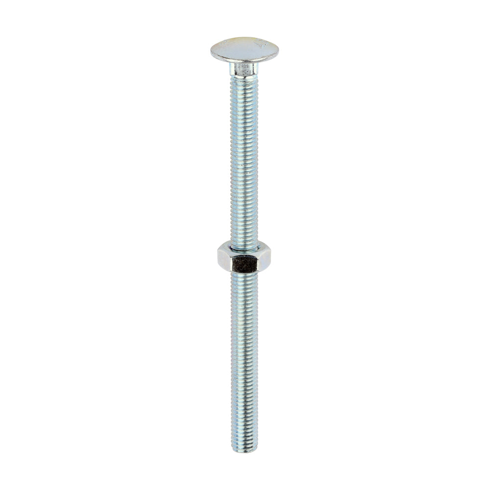 Carriage Bolts & Hex Nuts - Zinc | M10 x 150 | Box product image