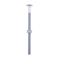Carriage Bolts Hex Nuts & Form A Washers - Dome - Exterior - Silver | M10 x 180 product image