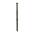 Carriage Bolts Hex Nuts & Form A Washers - Dome - Exterior - Green | M10 x 200 product image