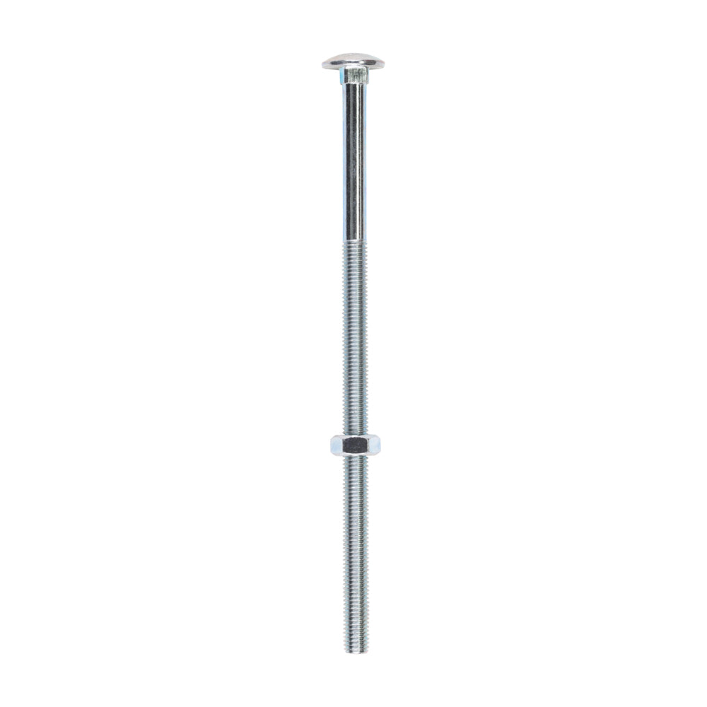 Carriage Bolts & Hex Nuts - Zinc | M10 x 220 product image