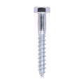 Coach Screws - Hex - Zinc | 10.0 x 75 product image