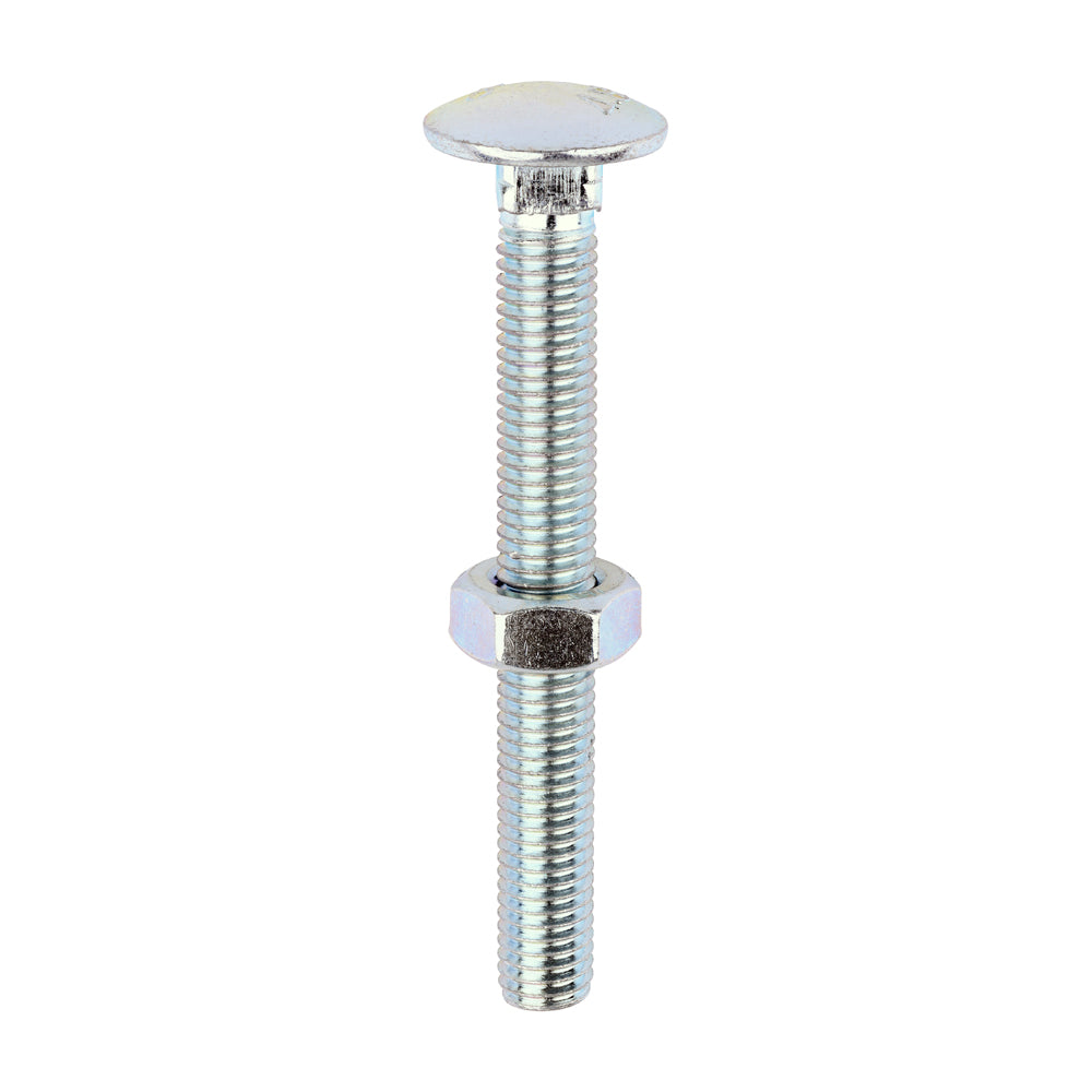 Carriage Bolts & Hex Nuts - Zinc | M10 x 90 product image