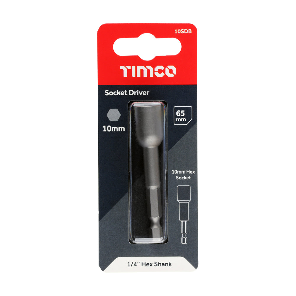 Magnetic Socket Driver Bit - Hex | 10 x 65 additional image 2