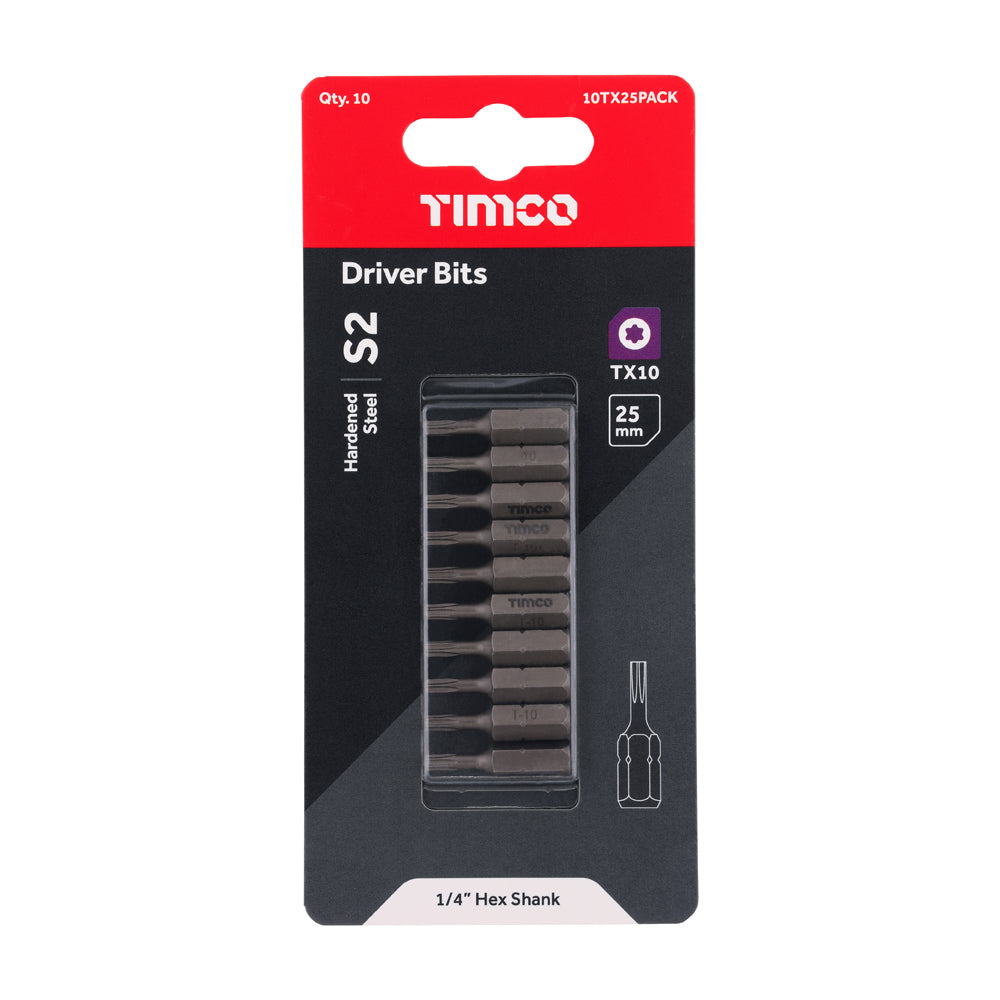 S2 Driver Bits - TX | TX10 x 25 additional image 2