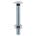 Carriage Bolts & Hex Nuts - Zinc | M12 x 130 product image