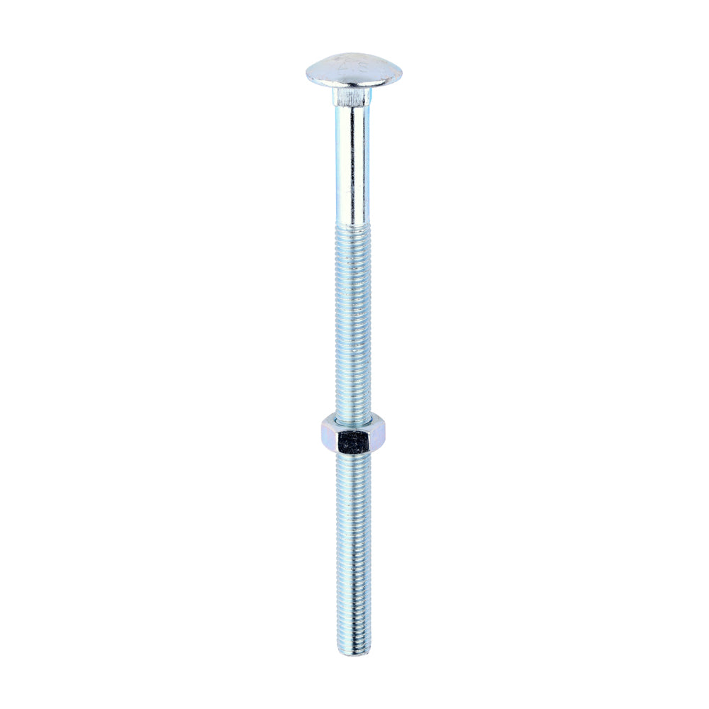 Carriage Bolts & Hex Nuts - Zinc | M12 x 200 product image