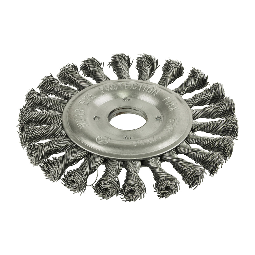 Wheel Brush - Twisted Knot Steel Wire | 125mm product image