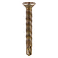 Window Fabrication Screws - Countersunk - PH - Metric Thread - Self-Drilling Point - Yellow | M4 x 19 product image