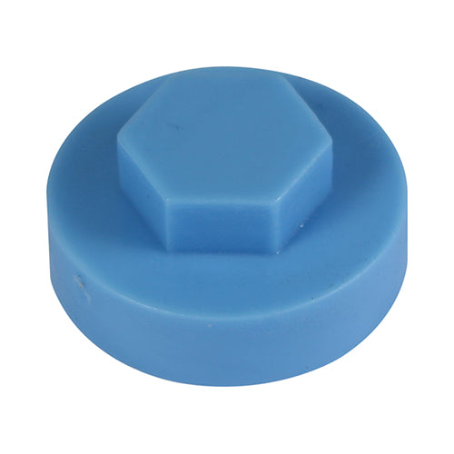 Hex Head Cover Caps - Cornflower | 16mm product image