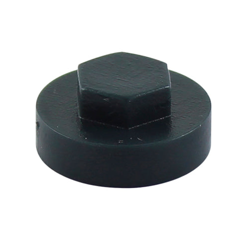 Hex Head Cover Caps - Anthracite | 16mm product image