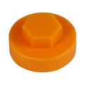 Hex Head Cover Caps - Tangerine | 19mm product image