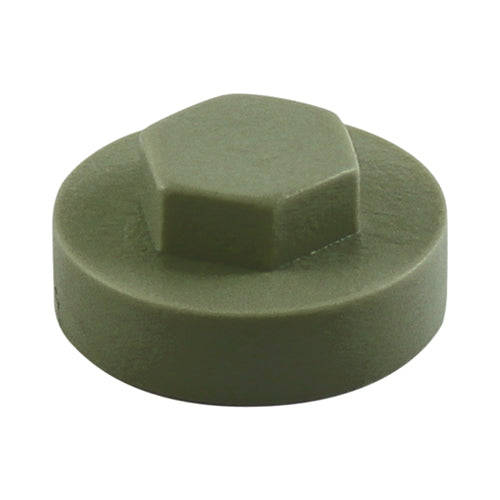 Hex Head Cover Caps - Svelte Grey | 19mm product image