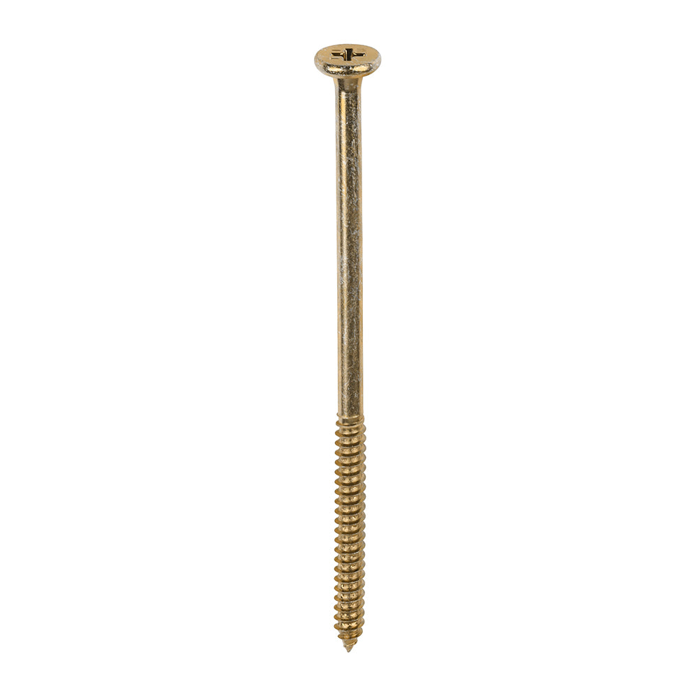 Element Screws - Shallow Pan Countersunk - PH - Self-Tapping Thread - AB Point - Yellow | 4.8 x 95 product image
