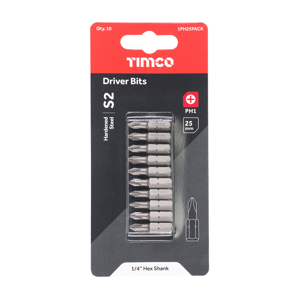 S2 Driver Bits - PH | No.1 x 25 additional image 2